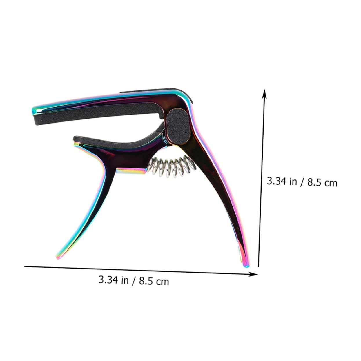 JOINPAYA Adjustable Capo for Acoustic Guitars Metal Steel Guitar Tuning Capo Sturdy Wear-resistant for Beginners Experts