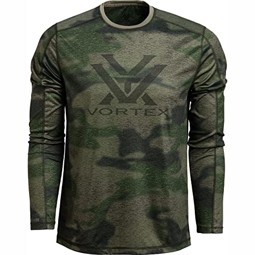Vortex Men's Sun Slayer Long Sleeve Shirts - UPF 50 Sun Protection, Moisture Wicking, Stretch Fabric