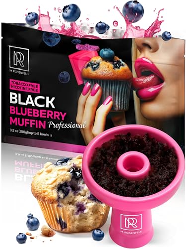 Blueberry Muffin Shisha Hookah Flavors – 3.5 oz (100g) – Premium Flavors – Long-Lasting & Rich Taste