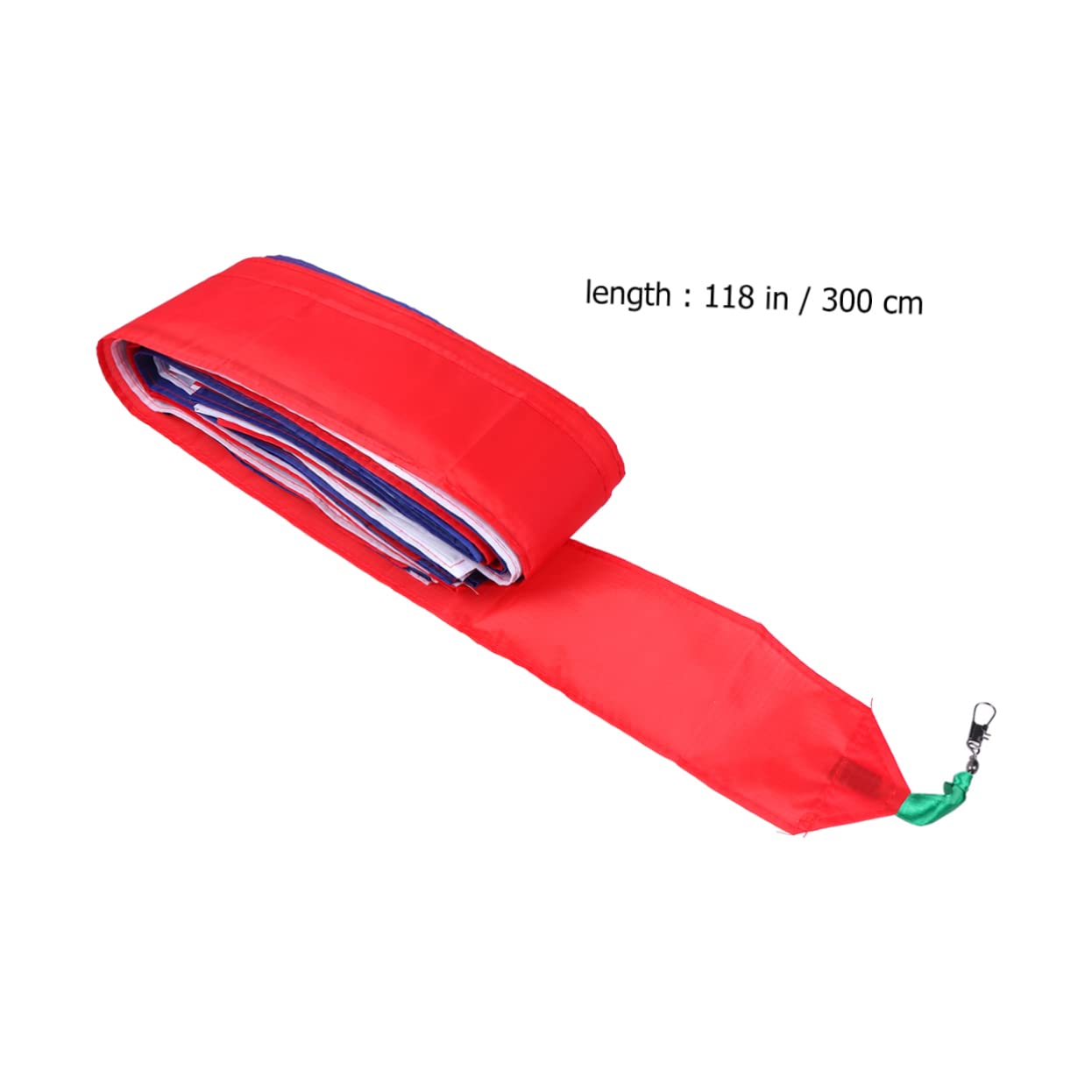 IMIKEYA Kite Tail 30m Long Colorful Tail for Kite Flying Floating Turning Design Random