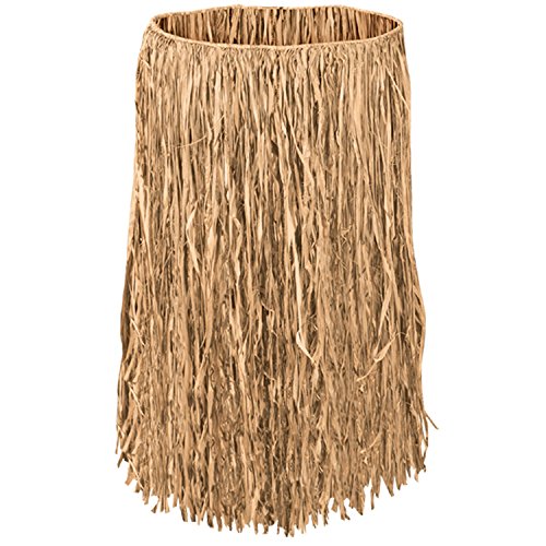 Beistle 50433-N Extra Large Raffia Hula Skirt, 28", Natural #TOP5