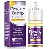 MURASAKI BEAUTY Piercing Bump Solution Oil, 1.06 fl oz, Aftercare Treatment