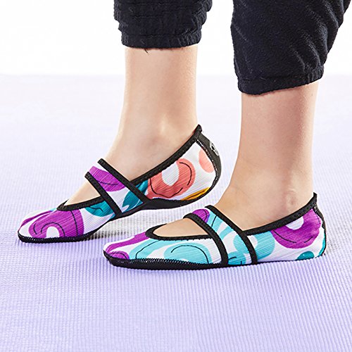 Betsy Lou Fuzzies Women's Shoes, Best Foldable & Flexible Flats, Slipper Socks, Travel Slippers & Exercise Shoes, Dance Shoes, Yoga Socks, House Shoes, Indoor Slippers4