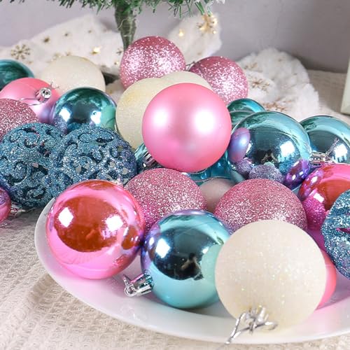 Boules de Noël incassables lot de 100 pour suspendre sans risque à la maison - 5