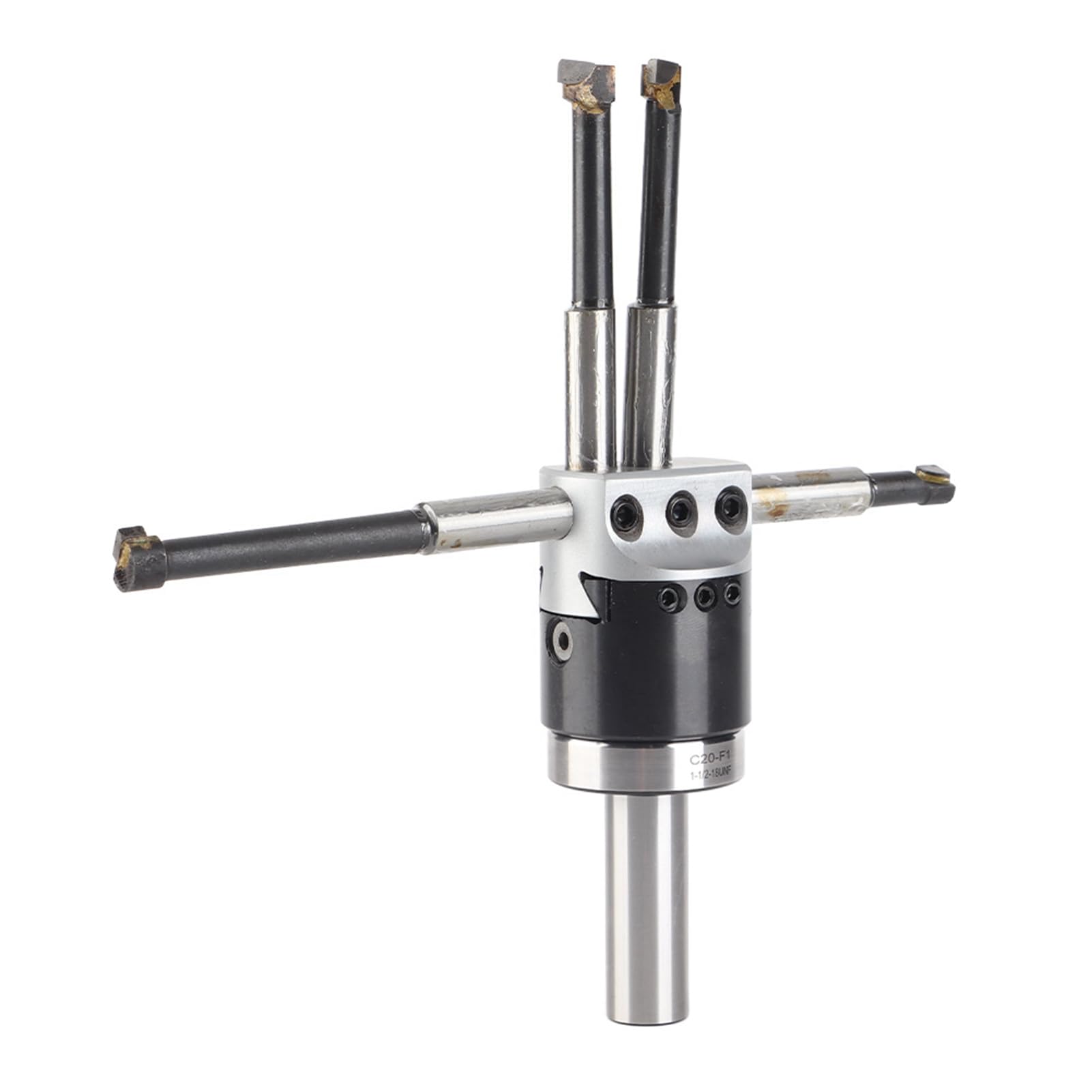 Juego De Cabezales De Mandrinar Taladro De Mandrinar De Acero Al Carbono C20-F1-12 Mango De Mandrinar Con Caja De Almacenamiento Para Fresadora CNC