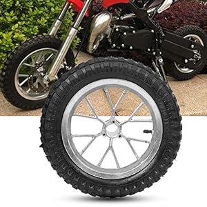 Motorfiets Band, 12.5×2.75in Motorfiets Voor Achter Band Wiel met Velg Past voor Coolster 49cc 2 Takt Mini Crossmotor
