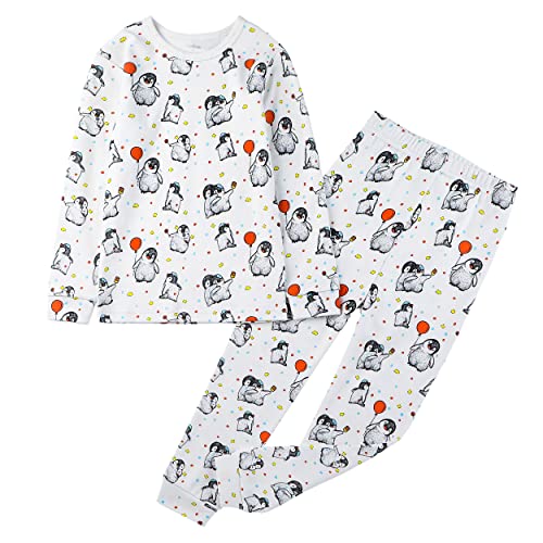 Owlivia 100% Organic Cotton Baby Holiday Long Sleeve Halloween Pajama Sets, Toddler Boy Girl 2-Piece...