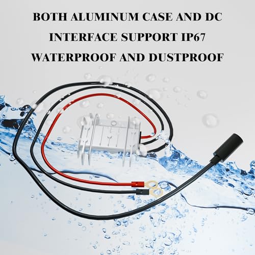 Starlink Mini 12V Adapter-12V/24V to 48V Input Battery Modification Boost Converter Output 1.5A 72W, 18AWG Waterproof DC Female Port（25cm） Compatible with Max 45m/150Ft+Starlink Mini DC Power Supply2