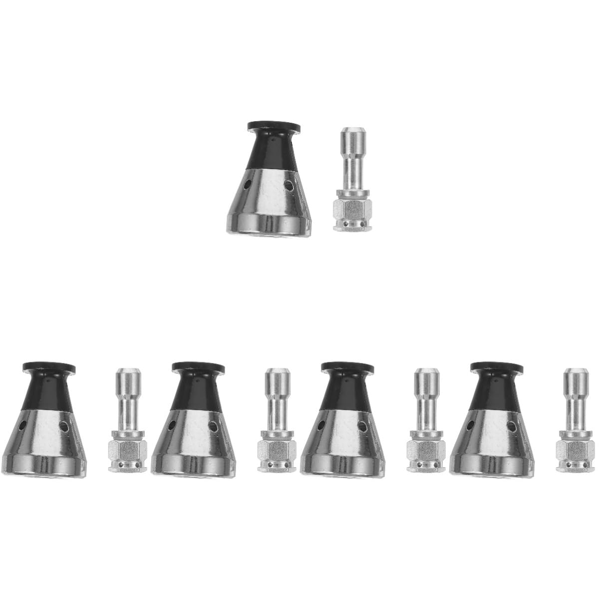 VOSAREA 5 Ensembles Soupape De Sécurité pour Autocuiseur Kit De Remplacement Accessoires pour Cuisinière À Pression Échappement Et Limitation De Pression Facile À Installer Et 2 Pièces * 5