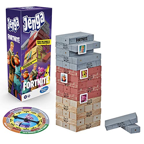 hasbro jenga classic niños y adultos juego de habilidades motrices