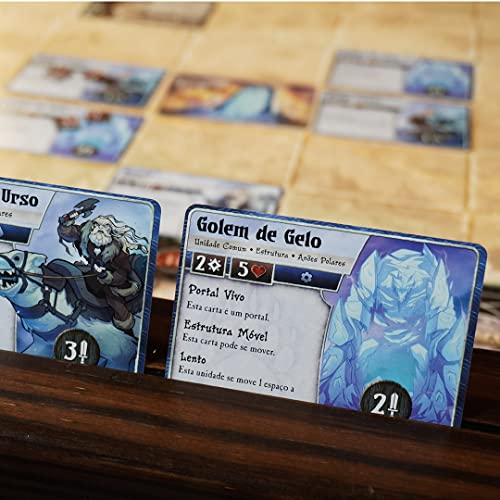 Galápagos, Summoner Wars (2ª Edição) - Master Set, Jogo de Tabuleiro para Amigos, 2 jogadores, 30 mi