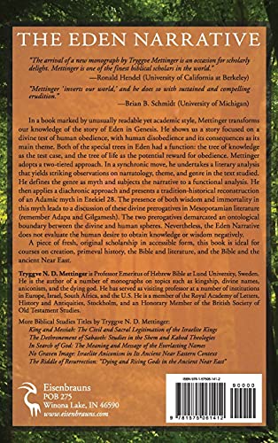 The Eden Narrative: A Literary and Religio-Historical Study of Genesis 2-3 - Image 2
