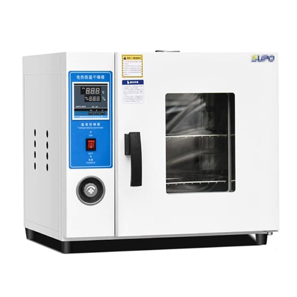 Four de laboratoire, four de séchage à convection à air forcé, 500 W/800 W, souffle à température constante de laboratoire 220 V/RT + 50-280 ℃,16L