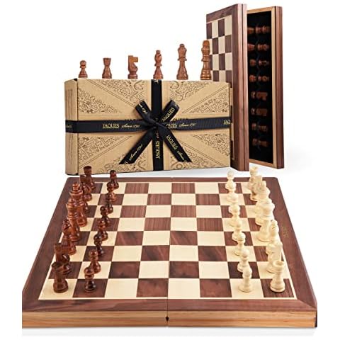 Jaques of London Large Chess Sets | 15" Chess Board | Premium Chess Set For Adults Luxury | Chess Set For Adults with Staunton Chess Pieces | Since 1795… Cover