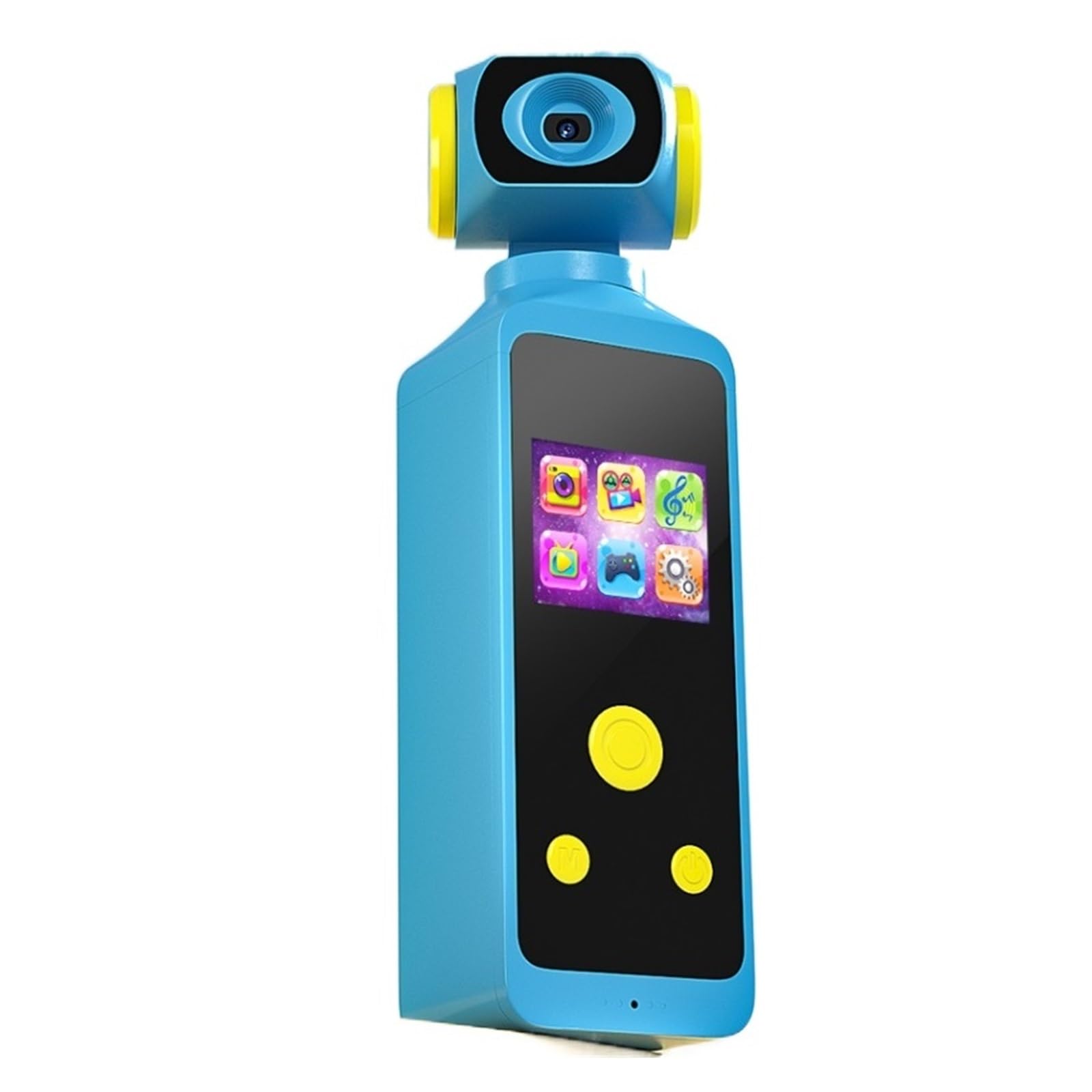 Sportowa kamera kieszonkowa Kamera wideo Linia mikrofonu w interfejsie 270-stopniowy obrotowy obiektyw kamer łAtwe Uchwycenie Niesamowitych Chwil(Camera black 64GB)