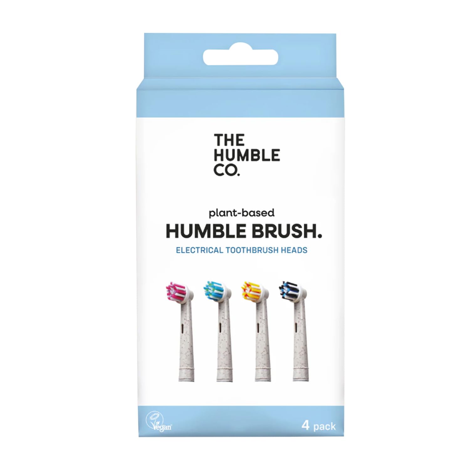 Humble Electric Toothbrush Heads Plant Based Soft - Compatible with Philips Sonicare Electric Toothbrushes
