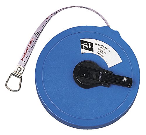 School Specialty Durable Wind up Fiberglass Meter Tape, 30 m