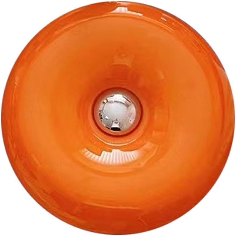 Gechunyan Lampada a Ciambella Arancione - Stile Medievale Art Deco Moderno, Adatta per Decorazione da Scrivania o da Parete, Creazione di Splendidi Comodini