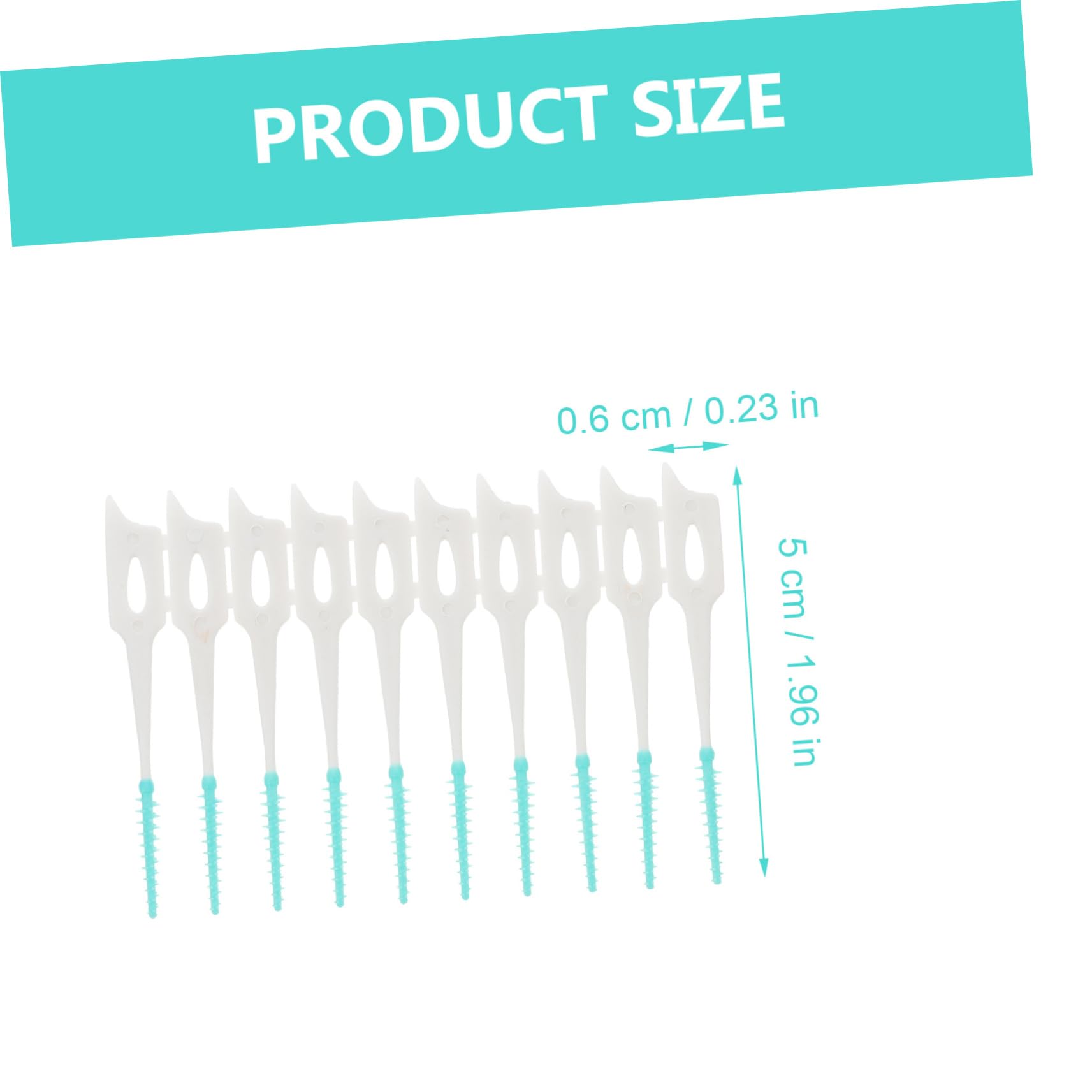 NULYLU Interdental Brush Set 80pcs Elastic Oral Cleaners Tooth Cleaning Tools Floss Dispenser for Oral