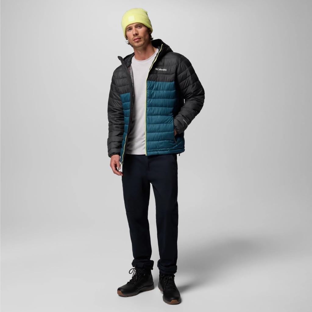 Columbia Powder Lite 2 Hooded Jacket Piumino con cappuccio Uomo (Pacco da 1)