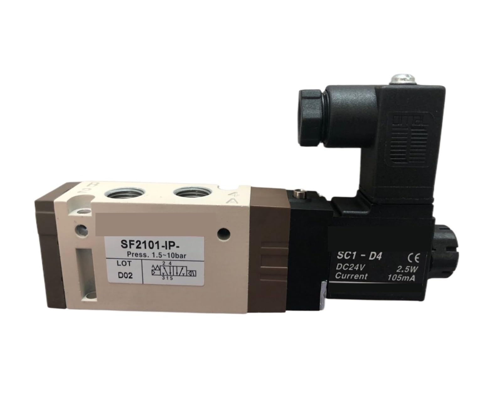 BACYDLPL Solenoid valve SF2101-IP SCD1-D4 coil DC24V AC220V SC311B-B-P-L-D4(SF2101-IP-SC1-D4)