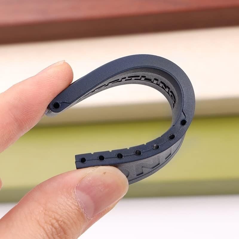 Bracelet caoutchouc 22mm 24mm pour Breitling Navitimer - Finition luxe