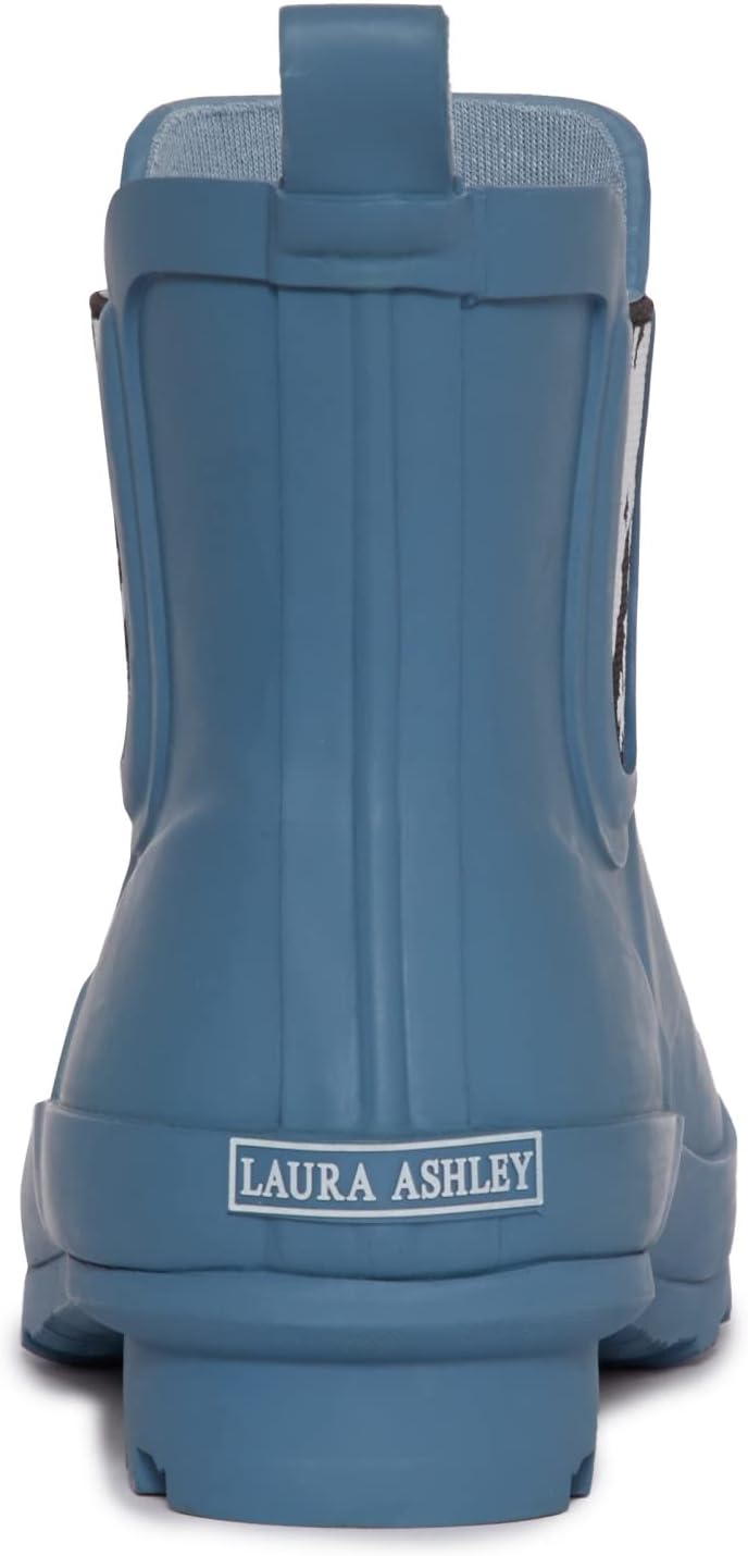 Laura Ashley Women's Waterproof Mid Cut Ankle Rain Boots - Image 4