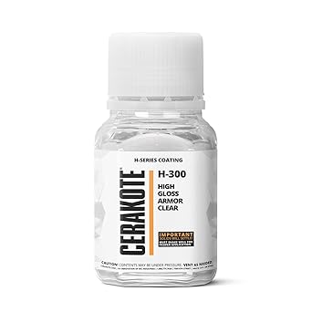 CERAKOTE (Oven Cure) H-Series HIGH Gloss Armor Clear [ 4oz