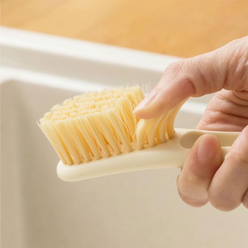 Long Handled Soft Bristled Shoe Brush that Doesn't Damage Shoes is A Multi Functional Household Cleaning Tool