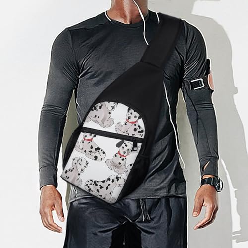 Morrales de estilo casual con diseño Dalmatian unisex miniatura 7