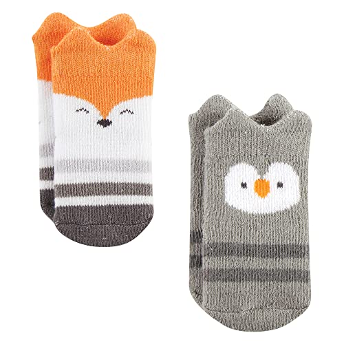 Image of Hudson Baby Baby 8-pack Cotton Rich Newborn and Terry Socks