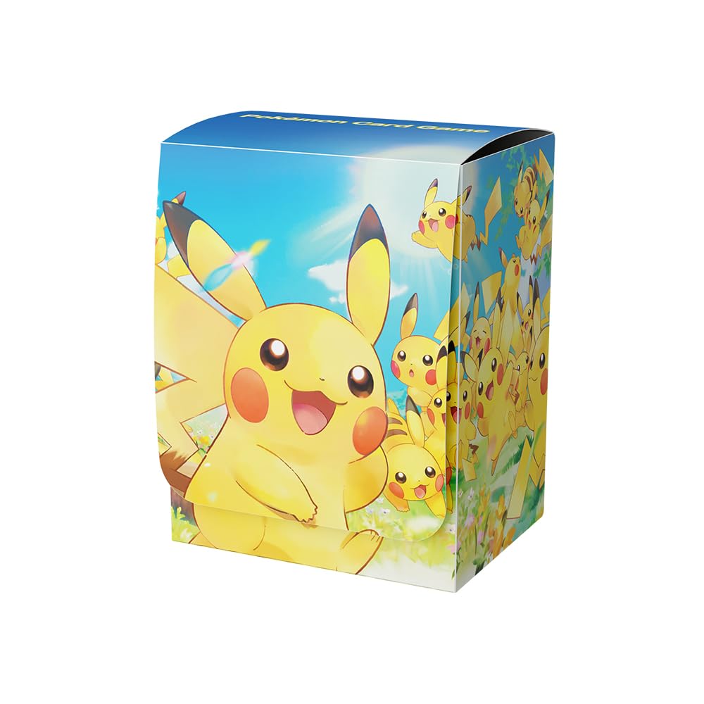 Pokemon Card Game Deck Case Pikachu Large Collection