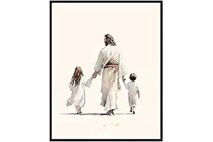 Jesus Christ Christian Wall Art & Decor - Religious Wall Decor -...