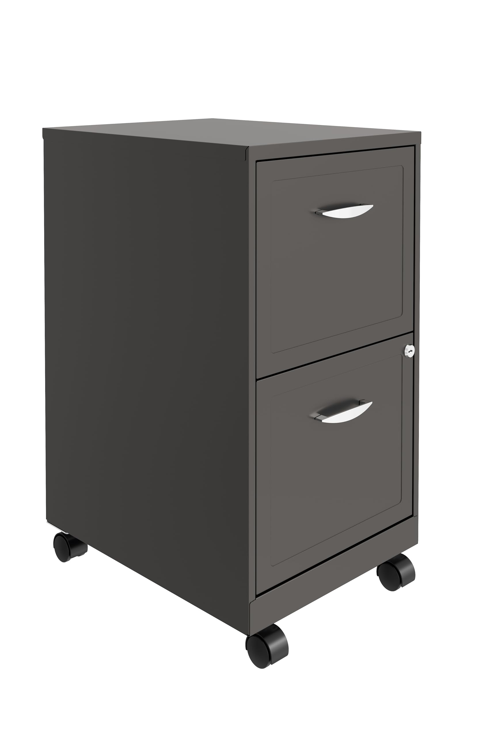Space Solutions 2 Drawer Fully Assembled Vertical Steel File Cabinet