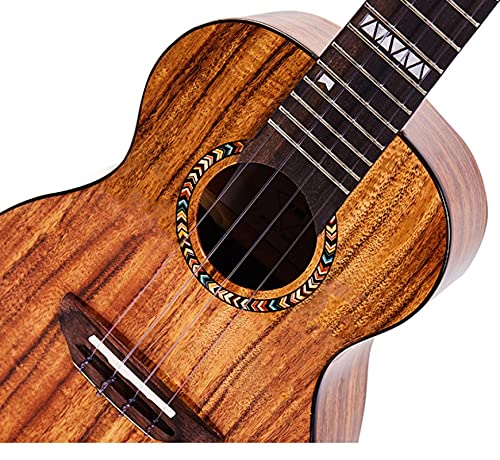 KEPOHK 23 pouces 26 pouces ukulélé massif Koa bois finition brillante Mini guitare Hawaii avec étui rigide 23 pouces - Les Beatles, Paul McCartney, John Lennon, RIngo Starr, George Harrison KEPOHK 23 pouces 26 pouces ukulélé massif Koa bois finition brillante Mini guitare Hawaii avec étui rigide 23 pouces – Image 5
