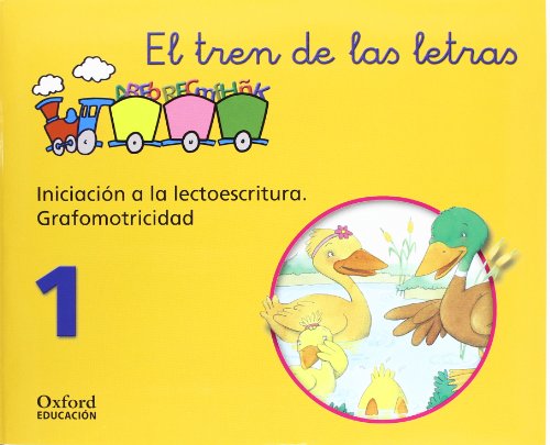 Portada de El Tren de las Letras: Grafomotricidad 1