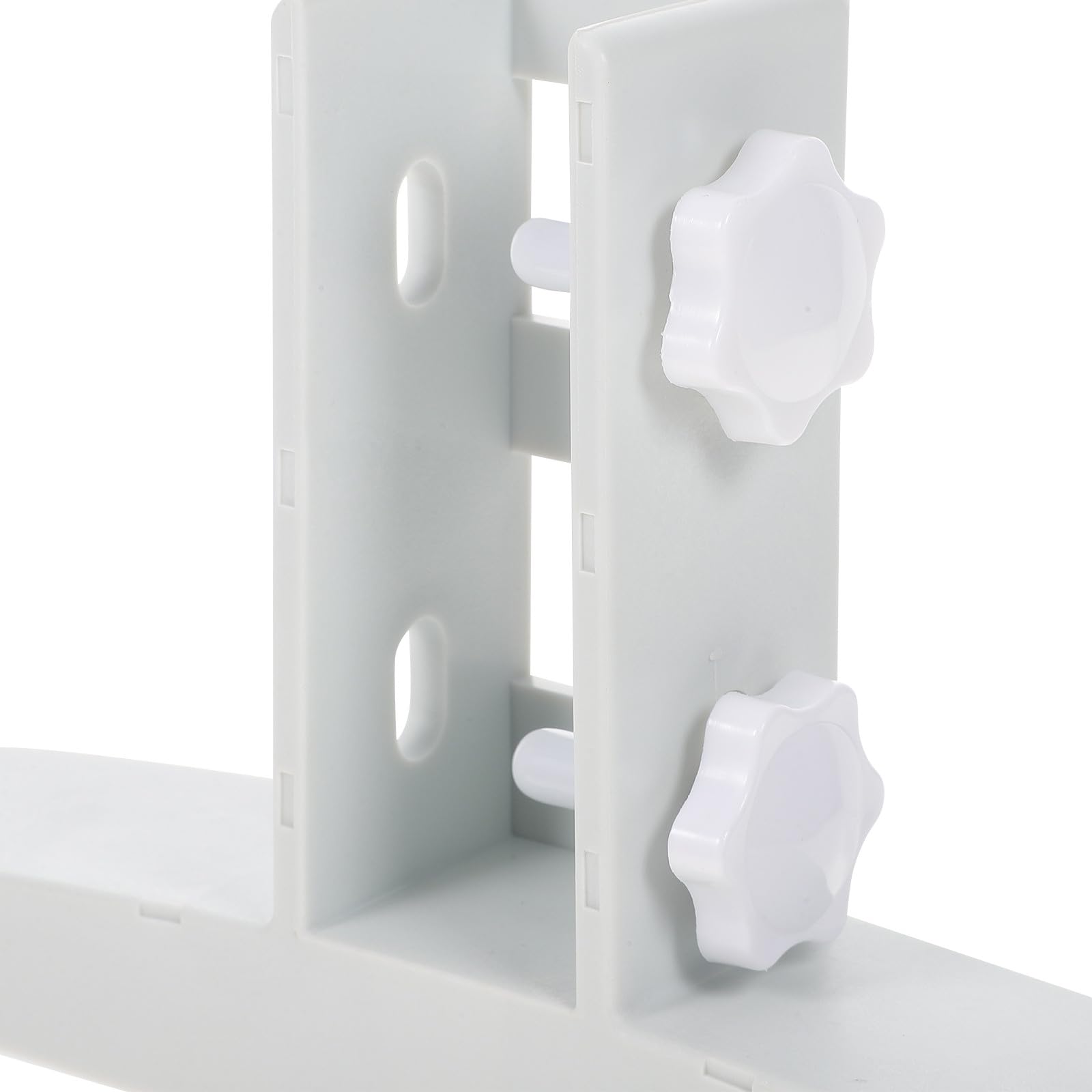 KOMBIUDA 2pcs Pieds pour Radiateurs Infrarouges en Nylon et Fer, Support Stable Barre de Renforcement, Facile à Déplacer pour Chauffage Infrarouge à Domicile