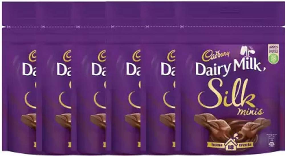 Cadbury Milk Silk Chocolate Home Treats, 162 G (Pack of 6) Bars (6 X 0.16 Kg) (B092QQXMLB) Amazon Price History, Amazon Price Tracker
