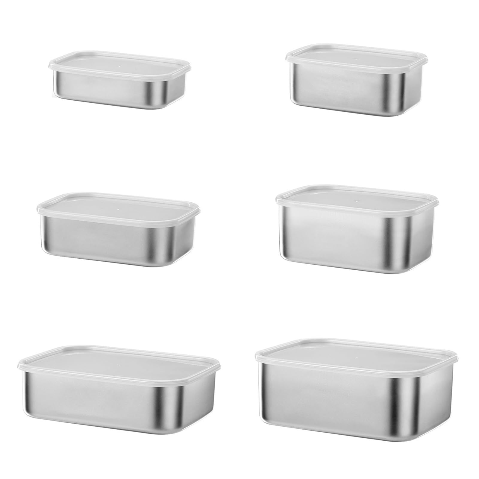 Lunch Box in Acciaio Inossidabile Isolato con Coperchio, Pratico e Pratico, con Funzione di Riscaldamento per Studenti e Professionisti (600 ml)