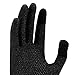 Nike Dri-FIT Lightweight Knit Running Gloves — Breathable Warmth, Touchscreen Fingertips, Stretch Cuff, Unisex (1 Pair) (Black | Summit White, Medium)