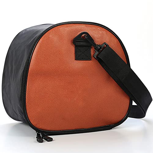 XHXseller Basketballtasche, Sporttasche, alle Sporttaschen, Fitnessstudio, Soccer Fußball, Basketball, Fußball, Volleyball, abnehmbarer Gurt aus PU-Leder, Fitness für junge Kinder - Image 7