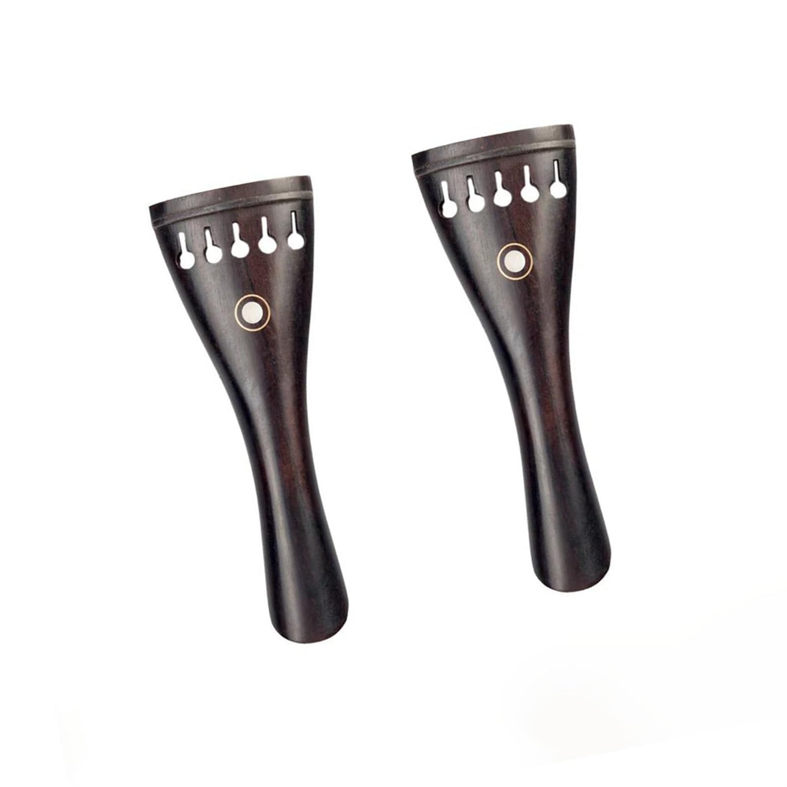 Accessori per violino 2 Pezzi Di Cordiera Per Violino In Ebano Per Violino A 5 Corde/Violino Elettrico A 5 Corde Accessori Per Violino