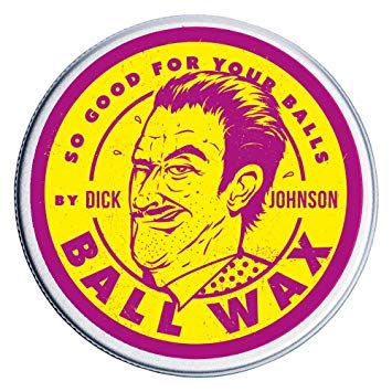 Dick Johnson Ball Wax 50 ml – Intimpflege männer mit beruhigender After Shave Wirkung – Anti-Chafing Pflege mit Shea Butter gegen Reibung, Juckreiz & Rasurbrand – Made in Finnland