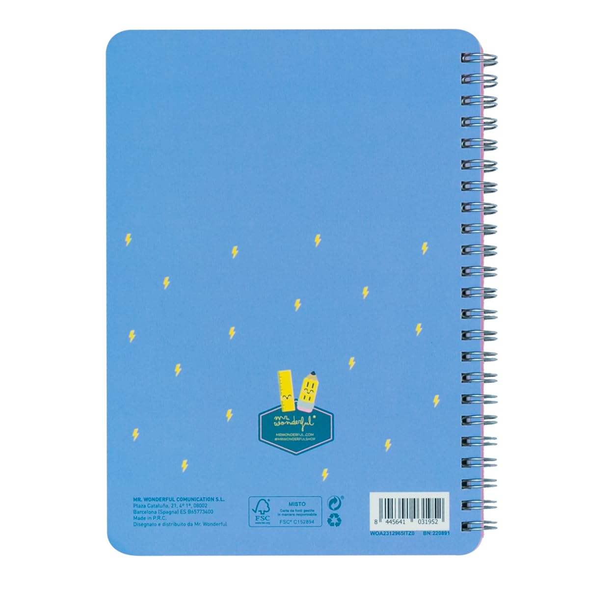 Set 2 Quaderni Mr. Wonderful A5 - Design Originale, Per Appunti E Idee - Foto 2