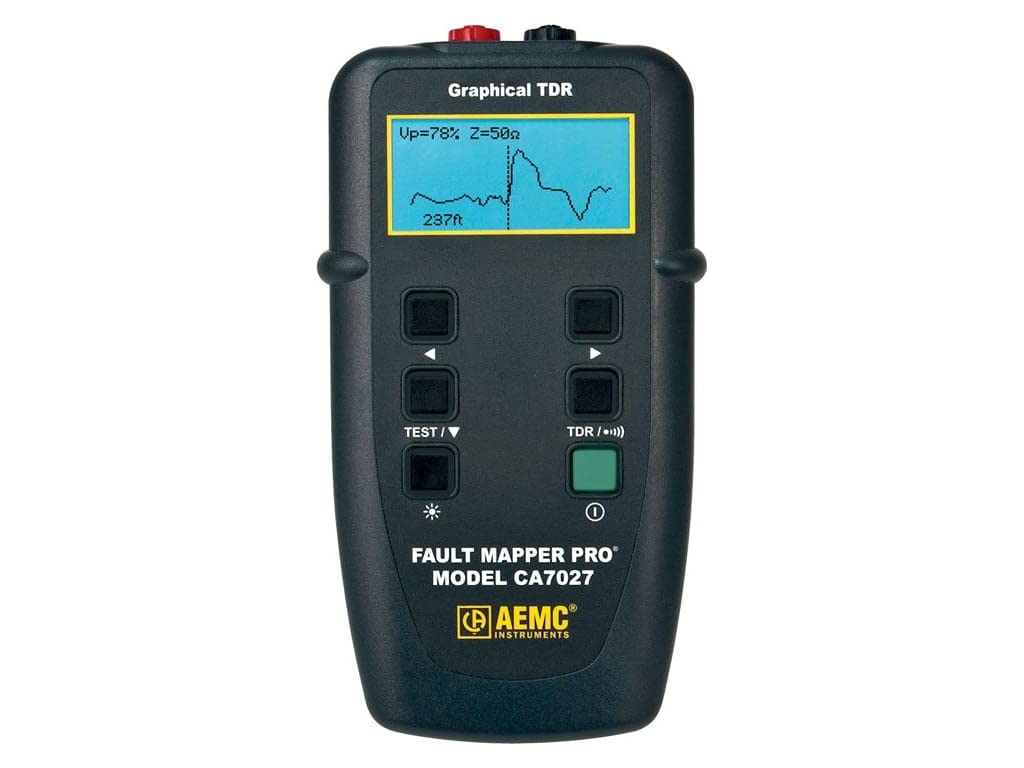 AEMC CA7027 Fault Mapper Pro Telephone Cable Tester with Graphical TDR