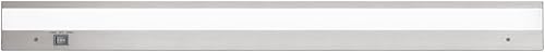 Miniatura 8 de Wac Lighting BA-ACLED8-2730AL Duo ACLED Barra de luz, doble opción de color, en acabado de aluminio cepillado 2700 K y 3000 K, 8 pulgadas,