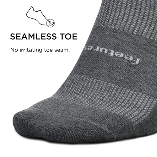 Image of Feetures High Performance Max Cushion Ankle Sock - Tab Socks for Women & Men with Heel Tab