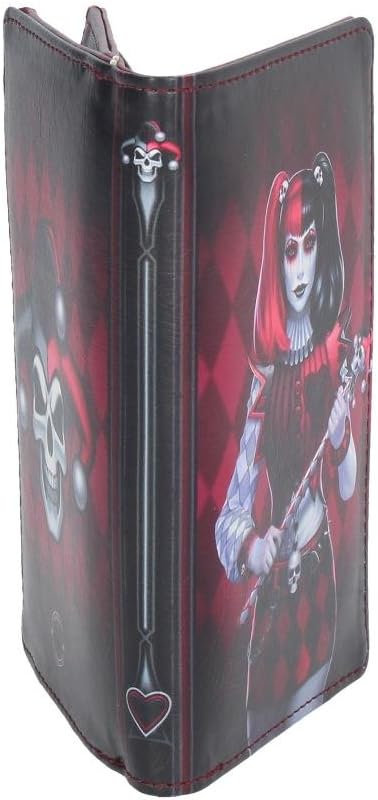 Nemesis Now Dark Jester James Ryman Purse 3cm Red, PU, One Size