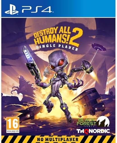 Destroy All Humans! 2 - Reprobed: Single Player - PlayStation 4
