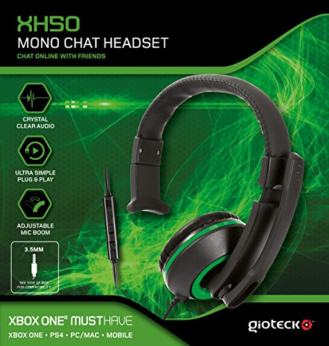 Auriculares Gioteck XH-50 para hablar con amigos mientras juegas en Xbox One